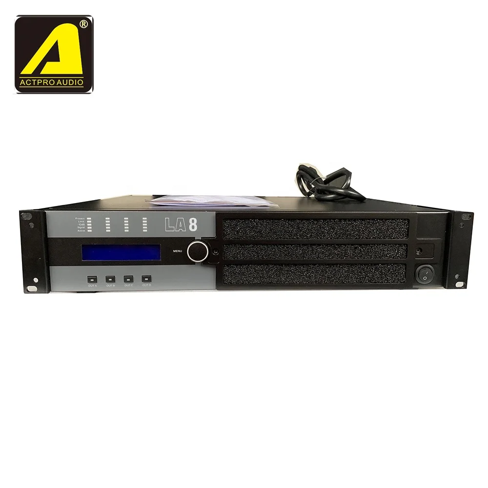 KR208 Line Array La8 Amp With DSP Amplifier System Power Amplifier System LA12