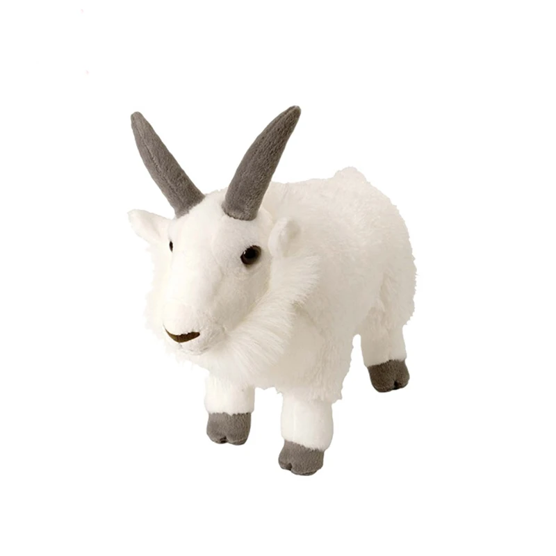 white goat plush