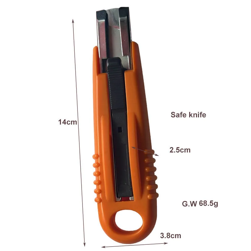 Safety Box Sharp Cutter Knife Self Multi Tool Pocket Knife