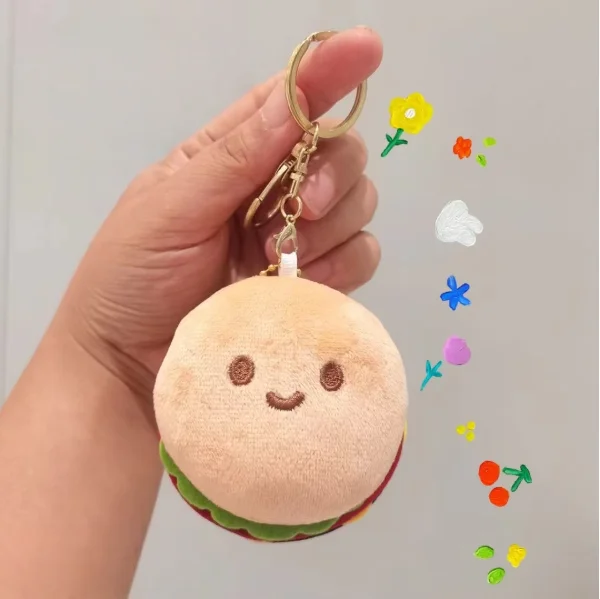 うさぎ　サンドウィッチ　ハンバーガー　ぬいぐるみ　ドール　キーホルダー うさぎ サンドウィッチ ハンバーガー ぬいぐるみ ドール キーホルダー