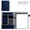 Blue-with memo calculator(Magnetic clasp)