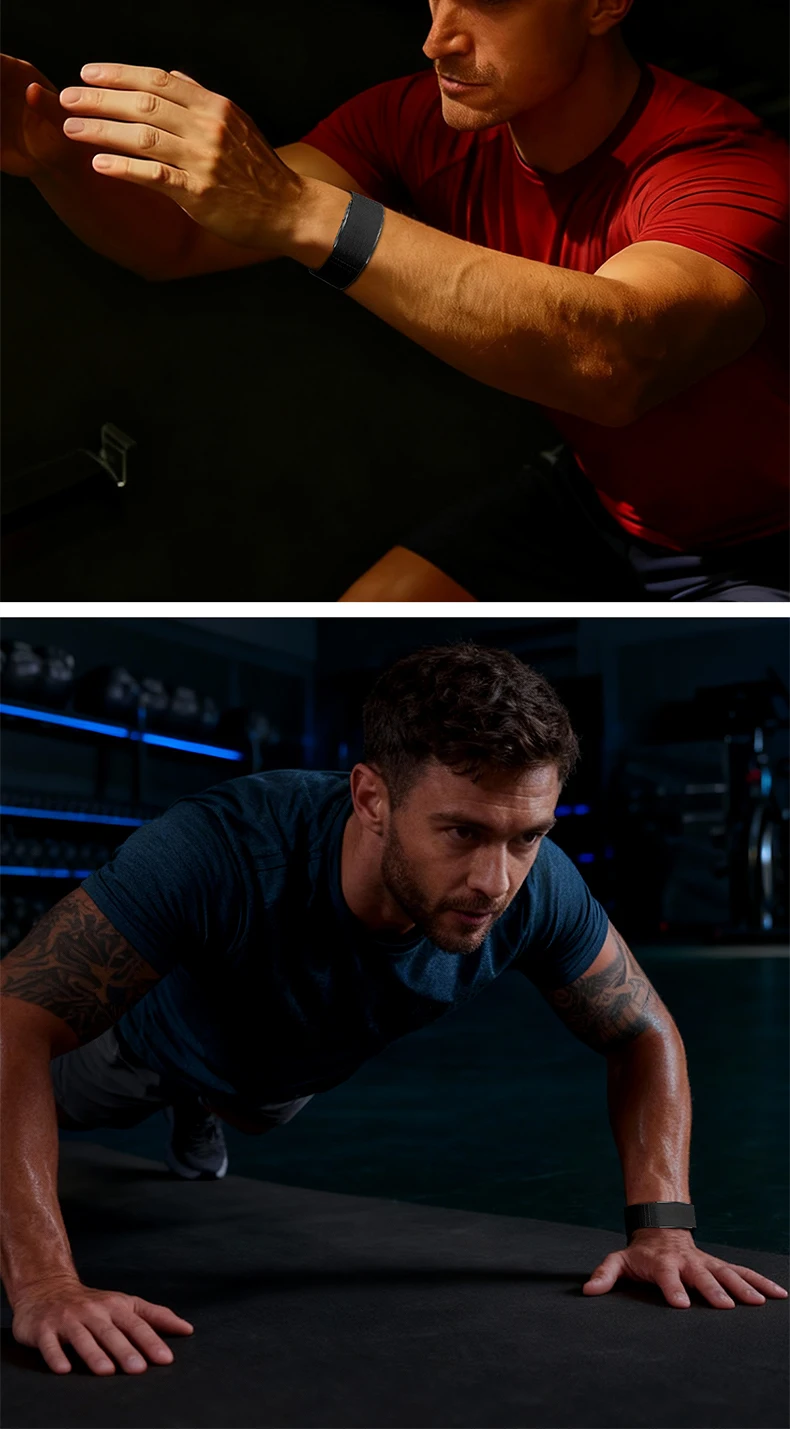 product new screenless smart bracelet y105 for men women 17g light body incoming call message reminder body fitness tracker watch-13