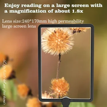 Hands-free Magnifying Glass with Light, Magnifying Glass for Reading, Magnifying Glass for Neck Repair Sewing Low Vision Elderly