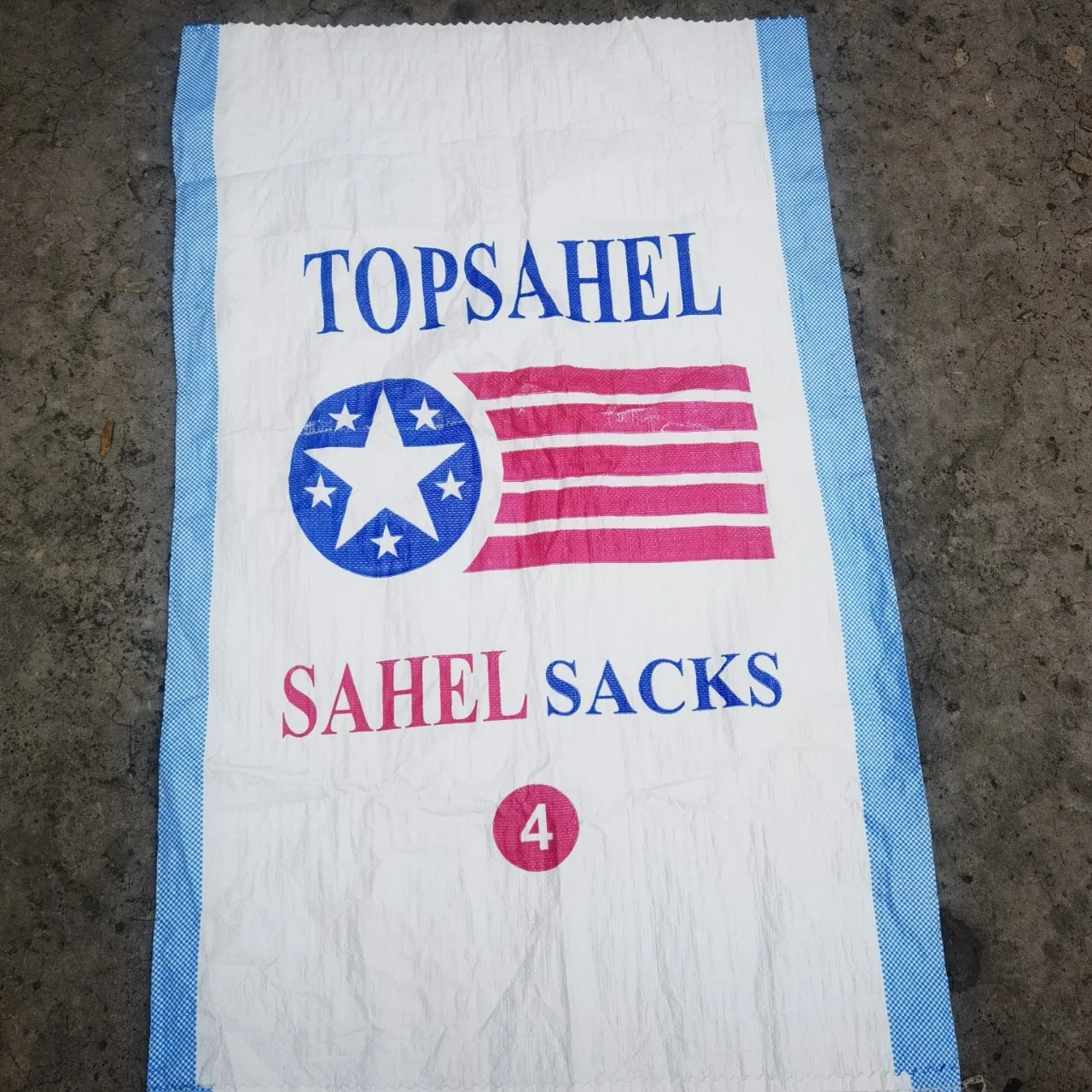 Moisture-proof and eco-friendly polypropylene woven packaging wheat flour bags