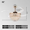 Crystal Gold-48INCH