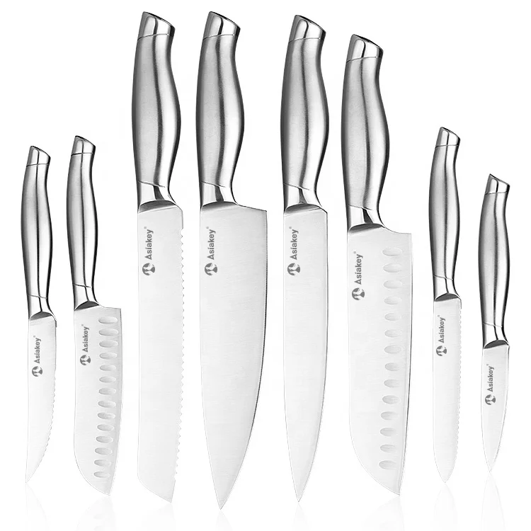 High Quality Stainless Steel 14 Pieces Kitchen Knives Knife Block Set