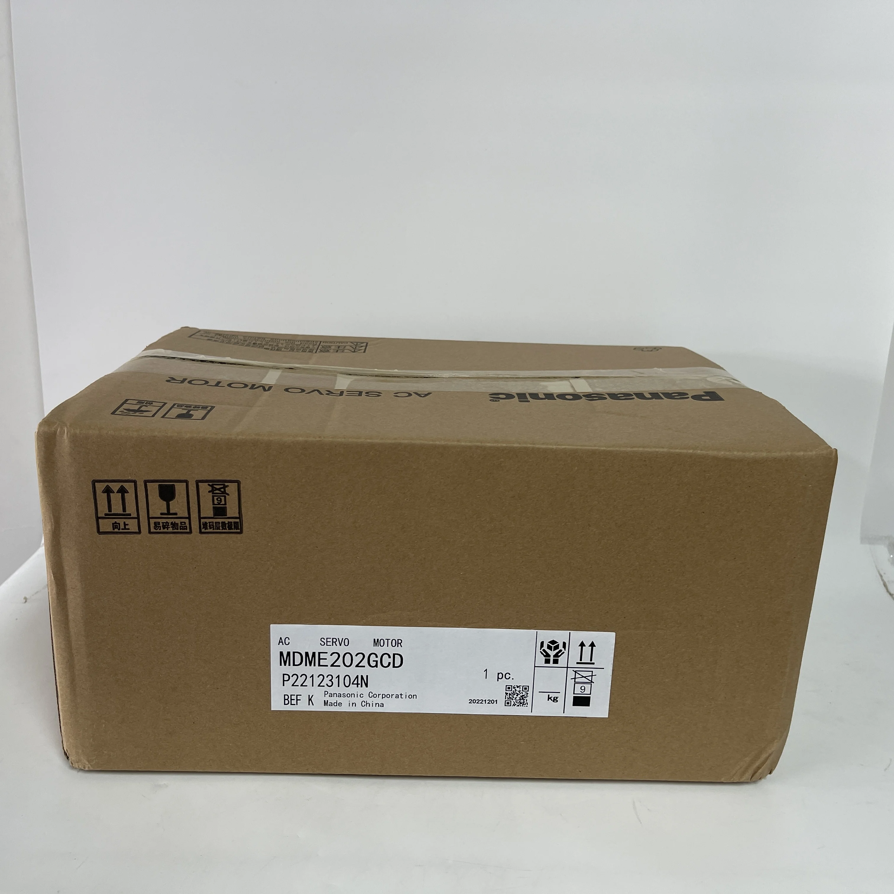 Panasonic AC Servo Motor MDME202GCD Panasonic AC Servo Motor MDME202GCD