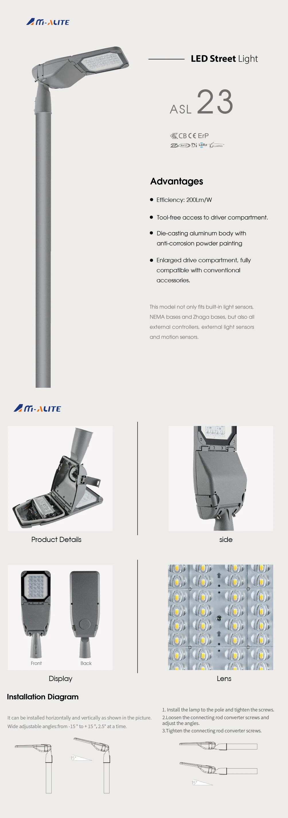 Street Light 300w Outdoor 30w 50w 100w 150w Led Street Light Smart City