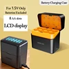 Black+Orange:8 AA Charger