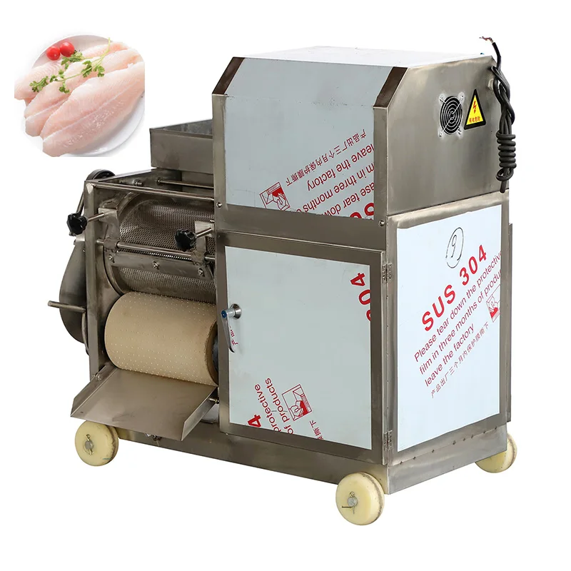 Fully Automatic Fish Meat Separator Commercial Stainless Steel Cod Fish Debone Machine Multifunctional Fish Debone Machine