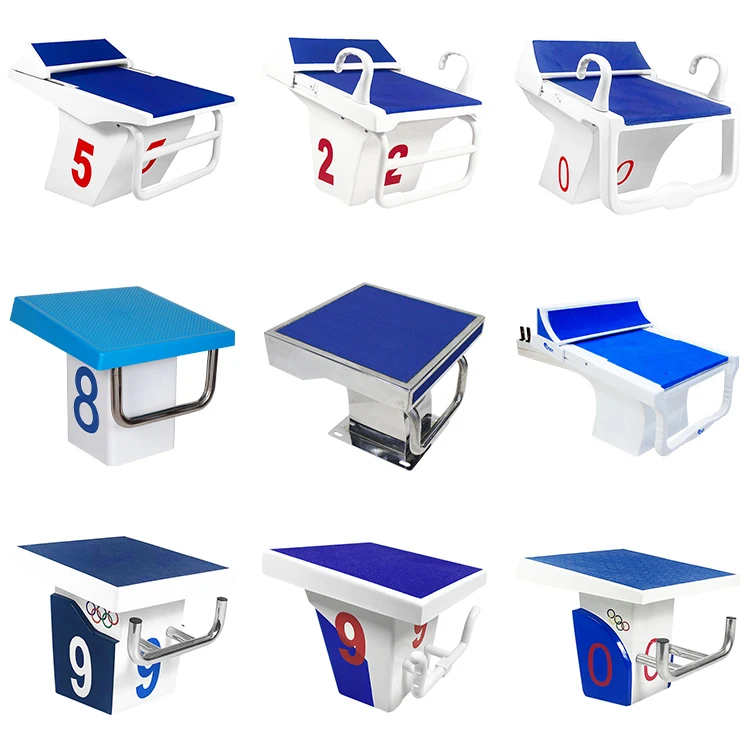 Finn Forest HX-09 Fiberglass Standard Swimming Pool Starting Blocks