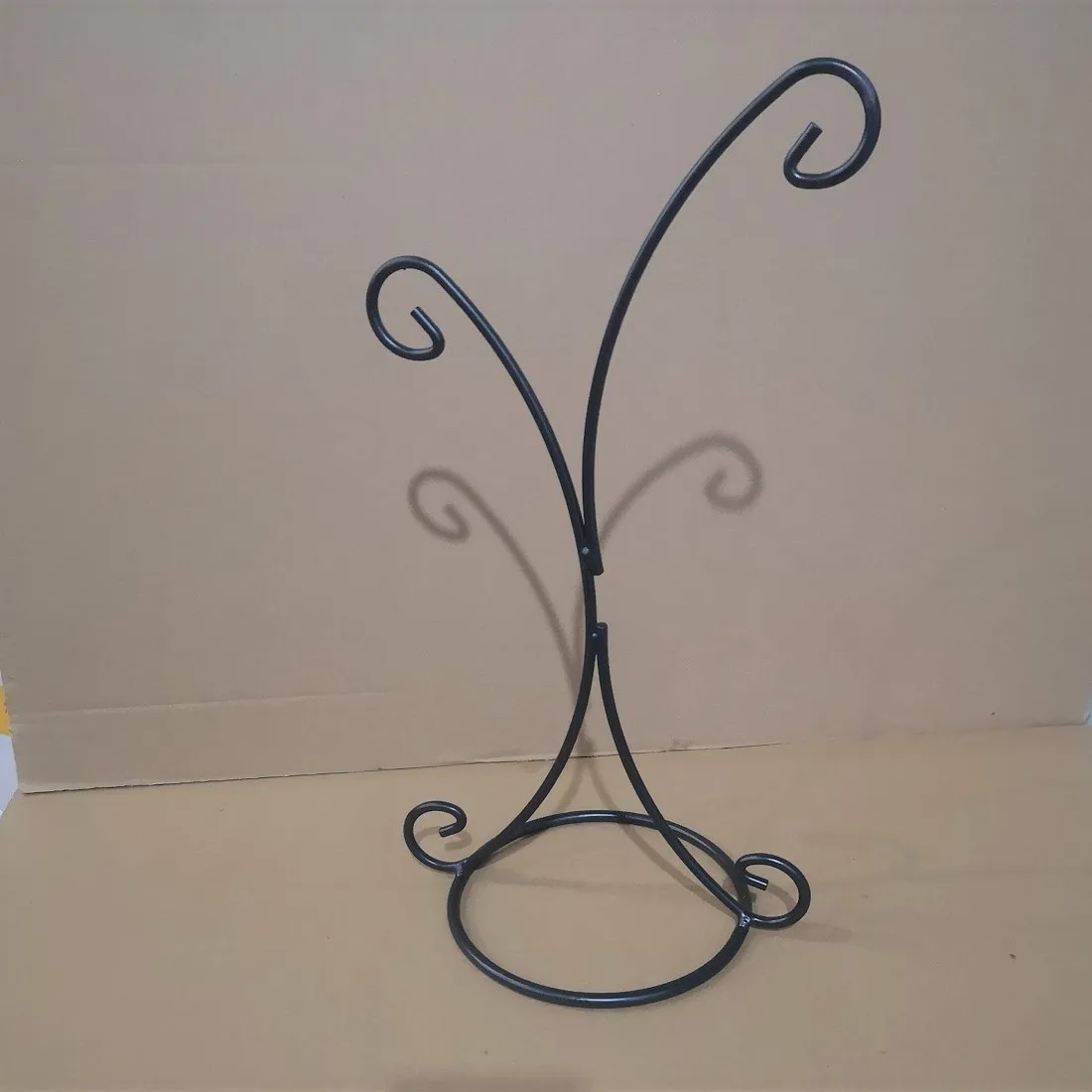 2 Arm Iron Stands for Fish Tank Display Racks Hanger Hanging Plants Air Plant Ornament Stand