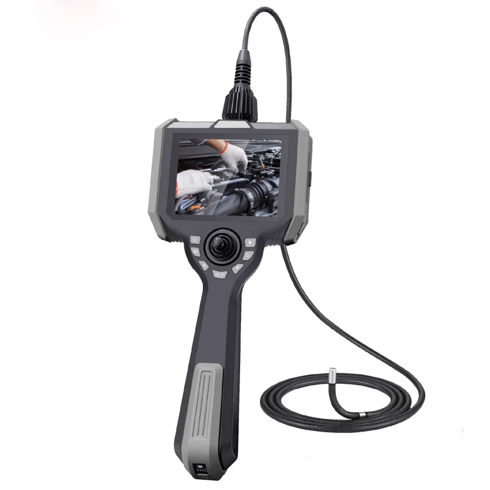 Megapixel 360° Rotation Borescope Mini Camera High Lumen IP67 Waterproof Snake Tube for Industrial Inspection