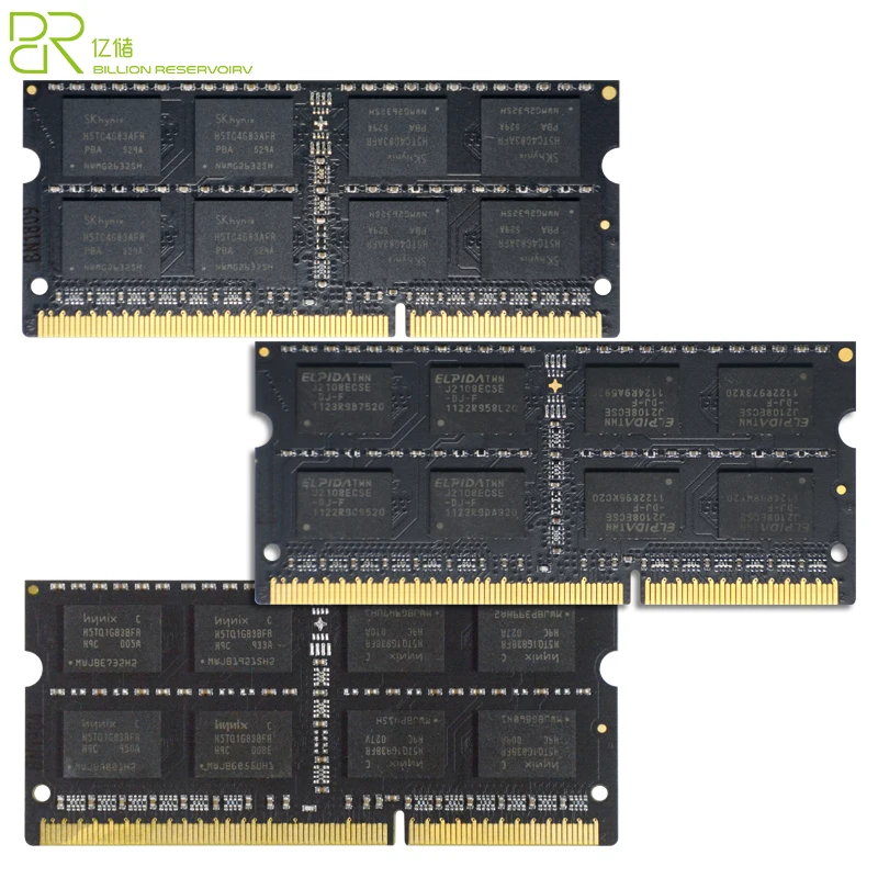 BR Factory Ram Ddr3 2gb 4gb 8gb 1600mhz Sodimm Memoria Ddr3 4gb Ram Laptop 8gb Ram Ddr3 8gb