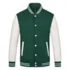Botones gruesos - verde oscuro y blanco