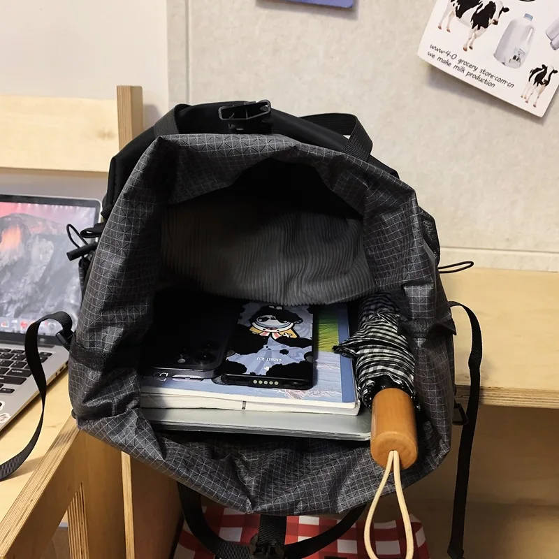 Large Top Roll Mens WomenTravel School Bag Waterproof