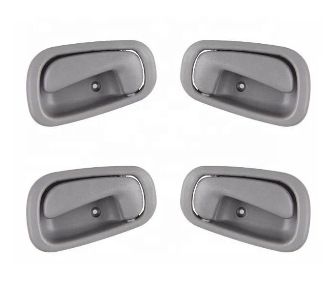4/8 Pcs Interior & Exterior Door Handle Set – Black/Gray/Beige For 1998-2002 Toyota Corolla