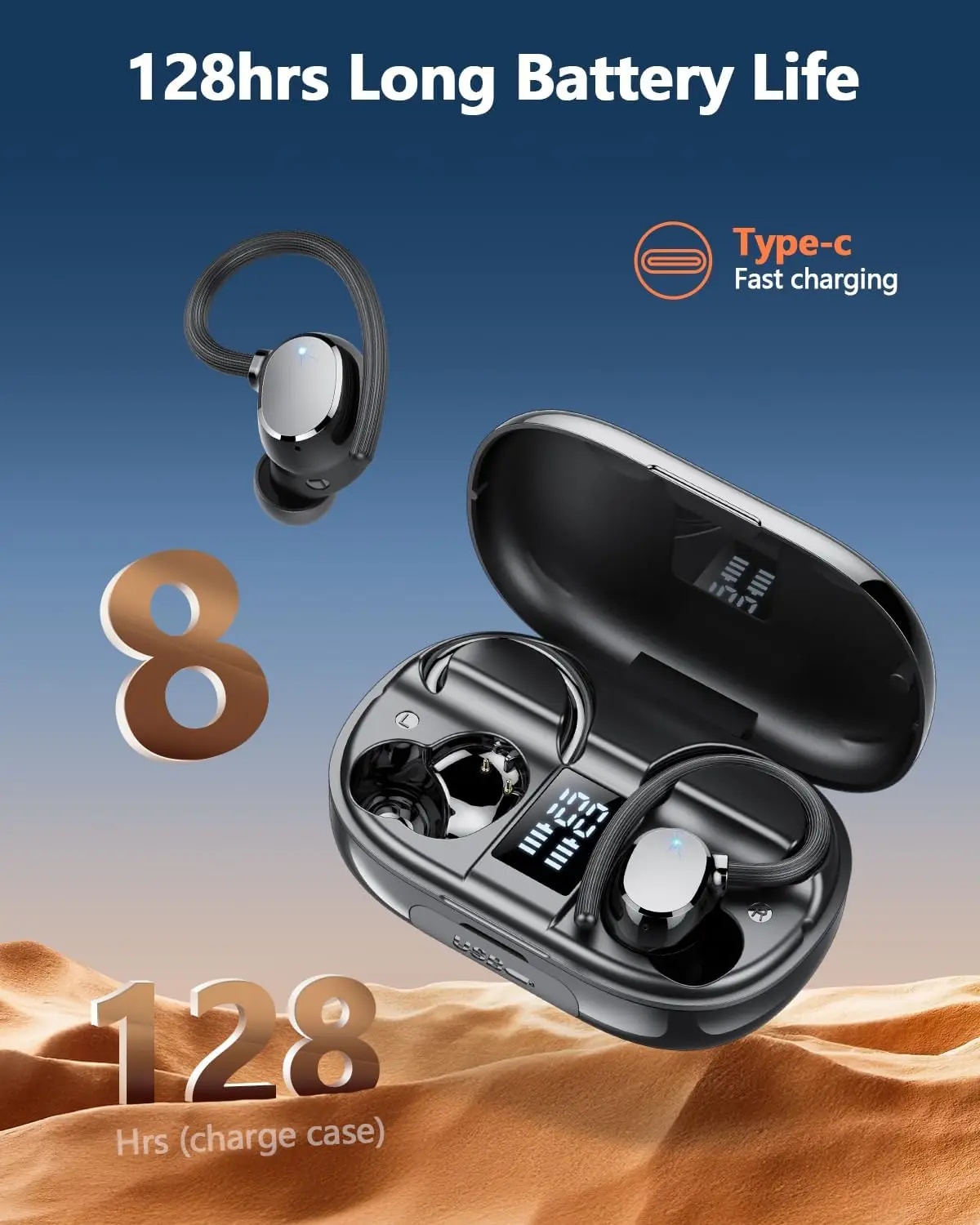 Q22 Wireless Earbuds Top Ranking Noise Cancelling Headphones