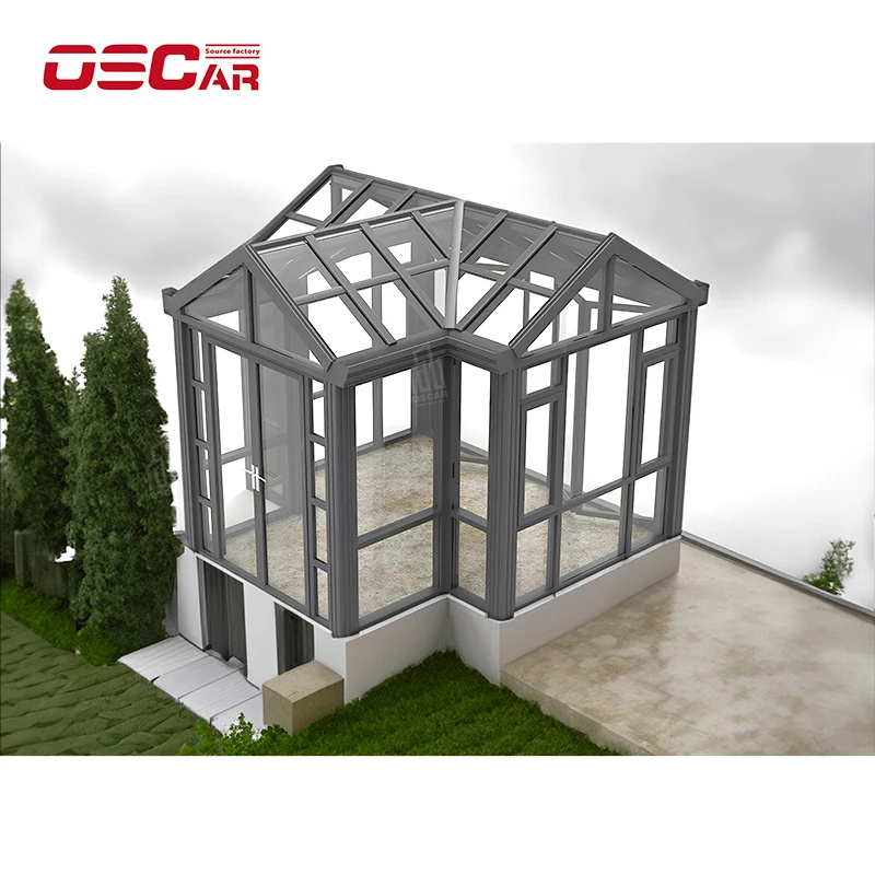 Удобное складное стеклянное Освещение для дома из алюминиевого сплава под открытым небом уличное ландшафтное звуконепроницаемые окна ветрозащитные двери и Su