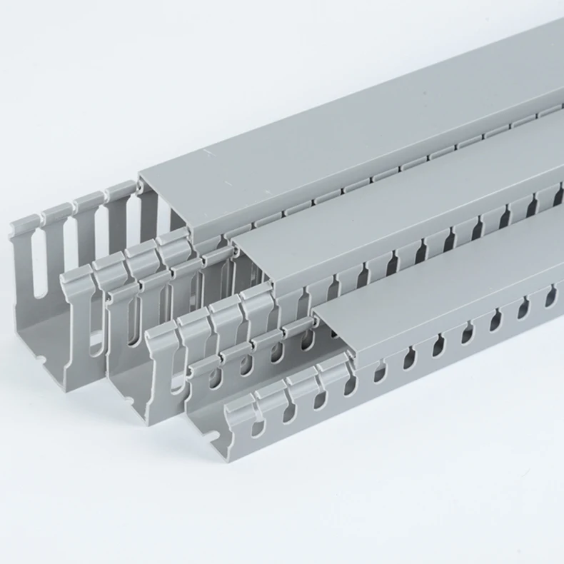 PVC Electrical Square Cable Tray and Trunking by YINGFA