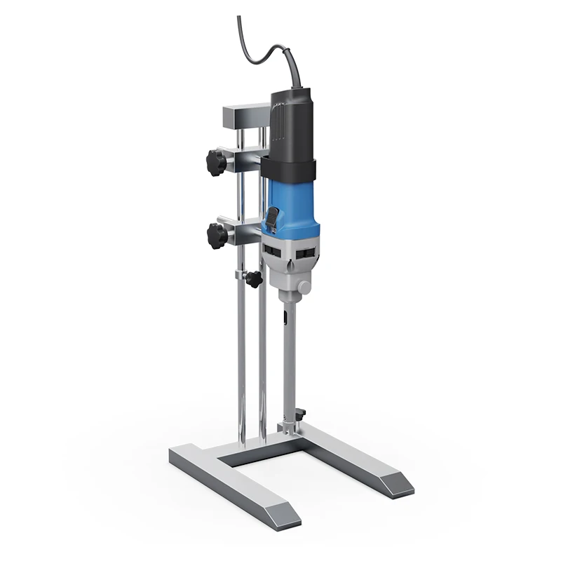 TOPTION 160w 250ml Mini Small Industrial Laboratory Emulsifier Juice Milk High Shear Lab Mixer Cosmetic Homogenizer Machine