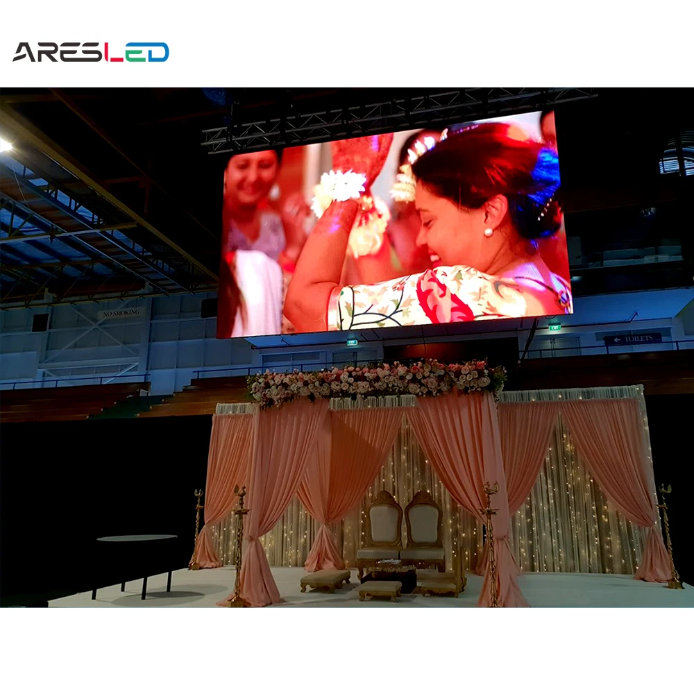 ARESLED Fast Assembly SMD Outdoor P3.91mm Large Moving Video Wall HUB Board Connection LED Display Panel Screen