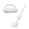 Squeeze out toilet brush and bathtub brush