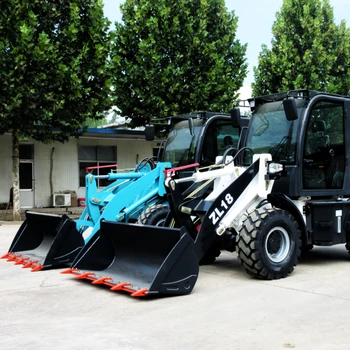 Yesbetter High Quality Mini ZL918 Wheel Loader with Diesel Articulated Front End Loader CE/EPA Certified for Farm Industries