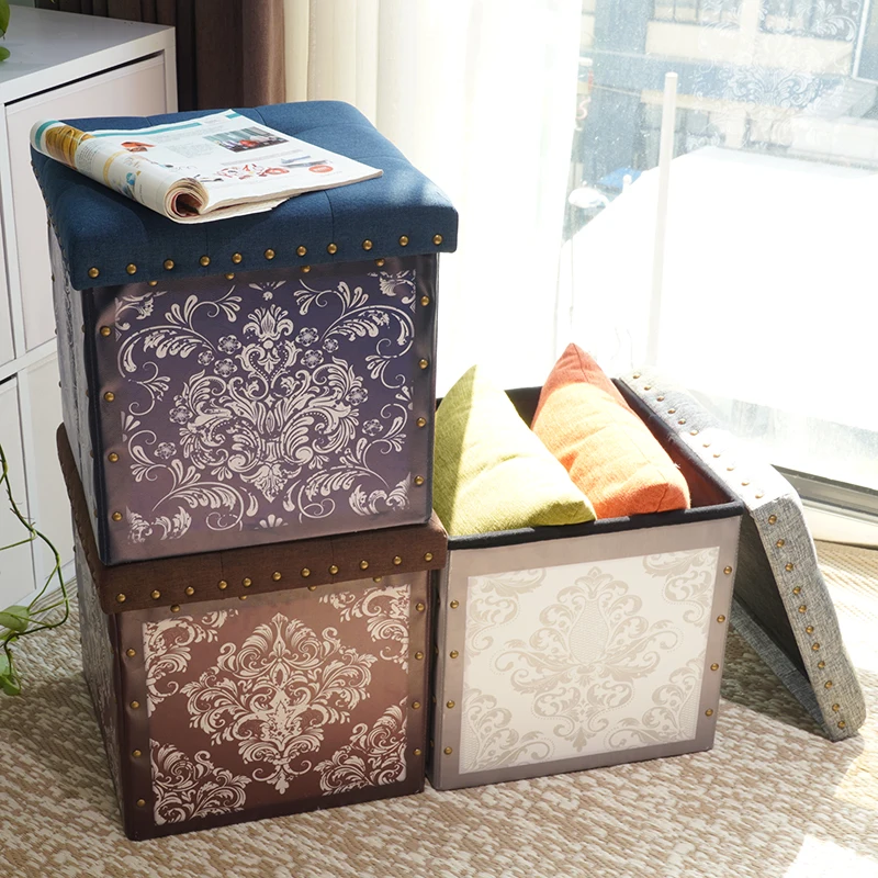 HStex 2021 Custom Modern Design Living Room Furniture Kids Storage Stool Cute Animal Ottoman