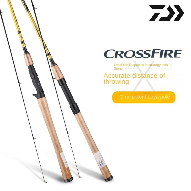 DAIWA CROSSFIRE CS New Fishing Rod Spinning Saltwater Cast Rod 2 sections  Corban For Lure Rod Japanese original