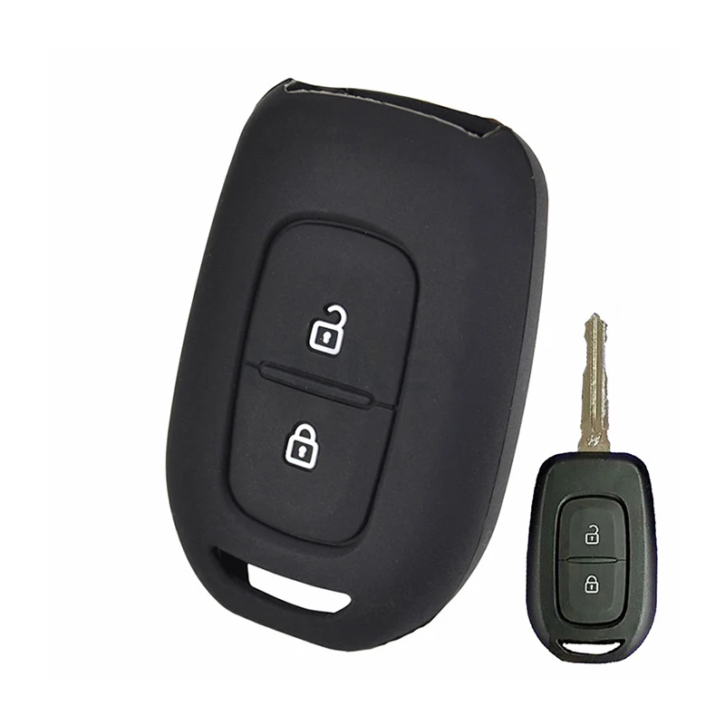 NEUHOO Car Accessories For Dacia Duster 3 2024-2025 Key Case And Keyring, Dacia Key Case Silicone Key Card Case (Silver - View #7