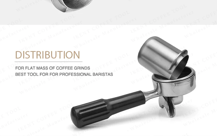 DIY-Werkzeuge Pulver-Futterspender für 58 mm Espressomaschine Dosiertasse Kaffee-Schnüffelbecher Kaffee-Dosierpulver Edelstahl-Kaffee-Dosierbecher