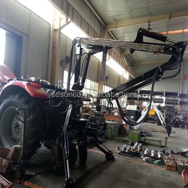 Forestry Tractor Timber Crane Logging Lifting Crane
