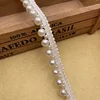 Cinta de perlas de 4 mm + 8 mm