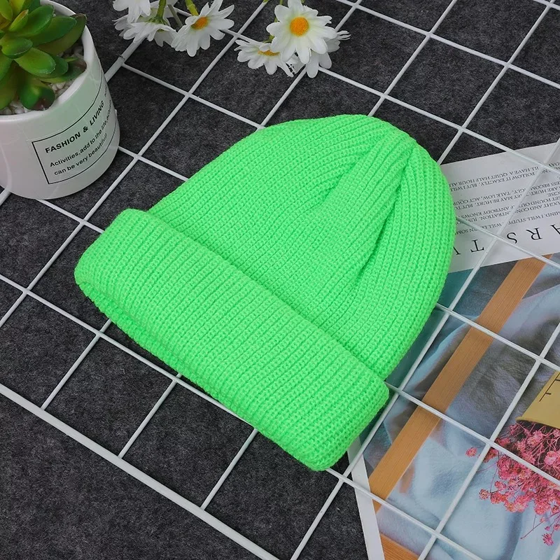 Blank Unisex Fisherman Beanie Hat Men 