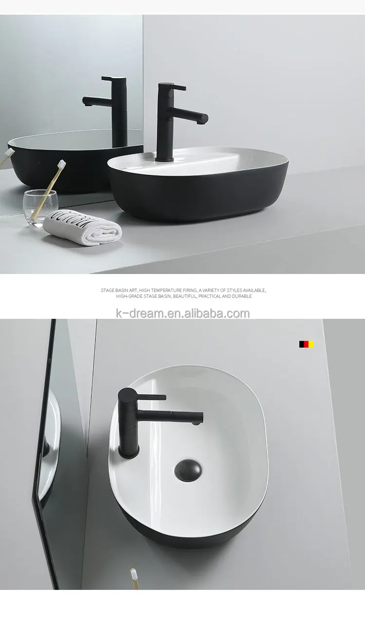 新款kd M203ab哑光黑色洗脸盆洗脸盆浴室 浴室脸盆陶瓷水槽 Buy Matte Black Bathroom Sink Ceramic Modern Bathroom Sink Matte Black Sink For Bathrooms Product On Alibaba Com