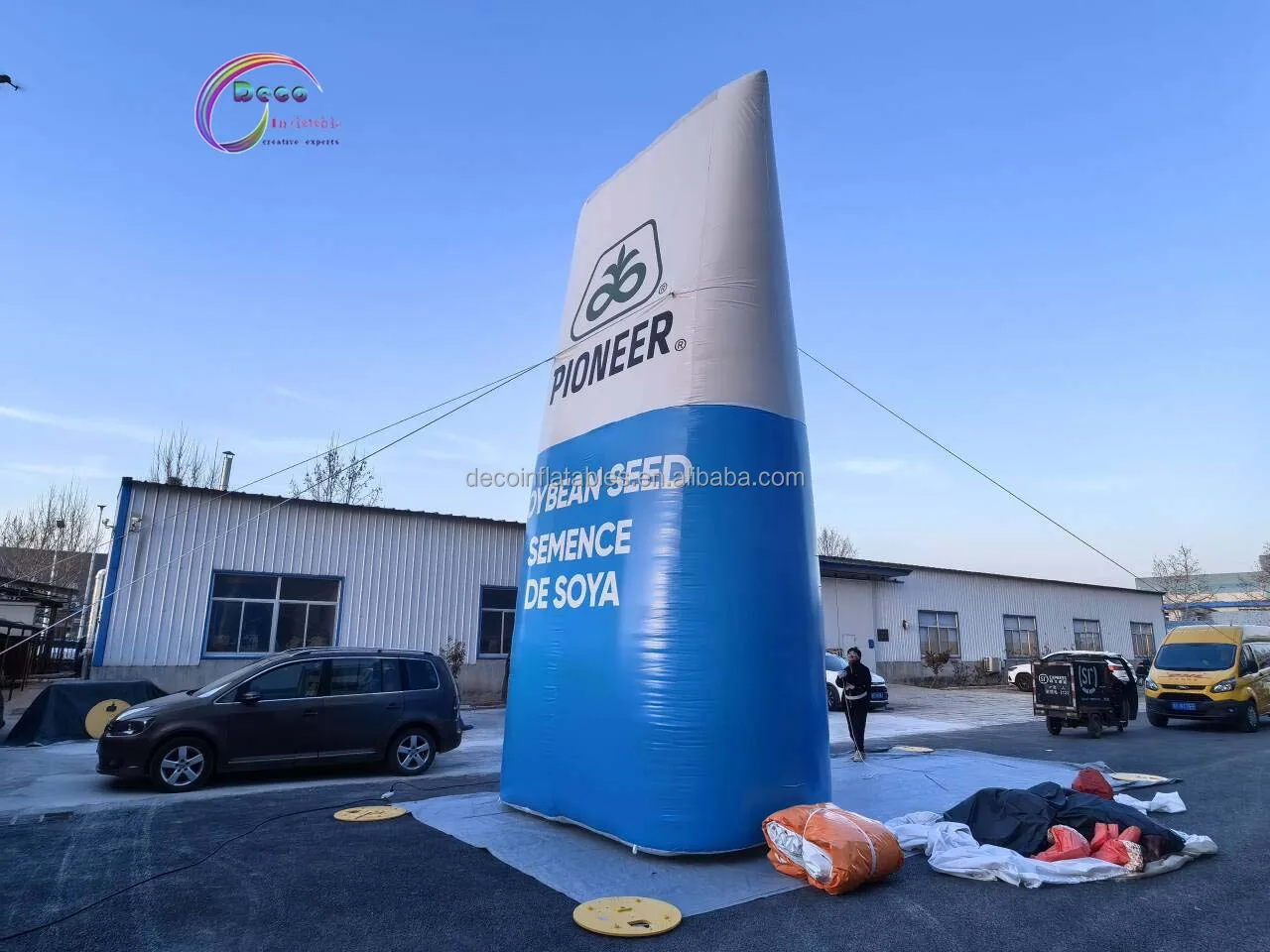 7.5-meter High Advertising Inflatable Bag for Outdoor Promotions
