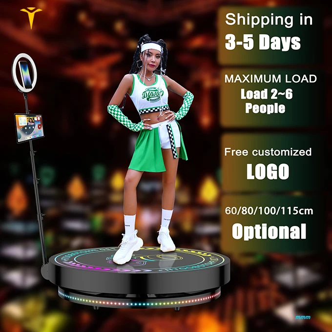 Вращающаяся камера 360 градусов с чехлом для путешествий, товары для вечеринок, видеокамера с Медленным движением, фотокамера 360