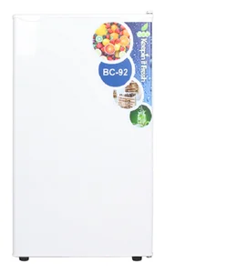 92L Single Door Portable Refrigerator Compressor Adjustable Temperature Refrigerator