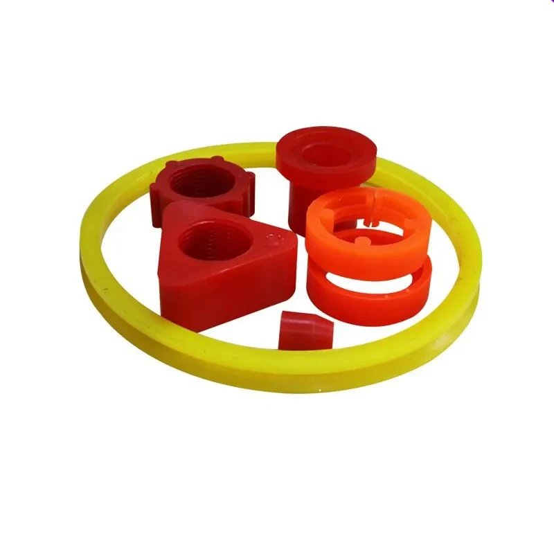 Customized hard plastic CNC process machining high quality pure polypropylene block