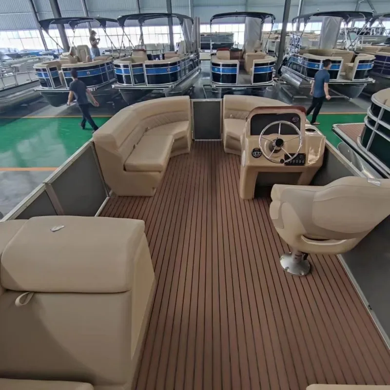 6,4 м, 21 фут, алюминиевая яхта для семейной вечеринки