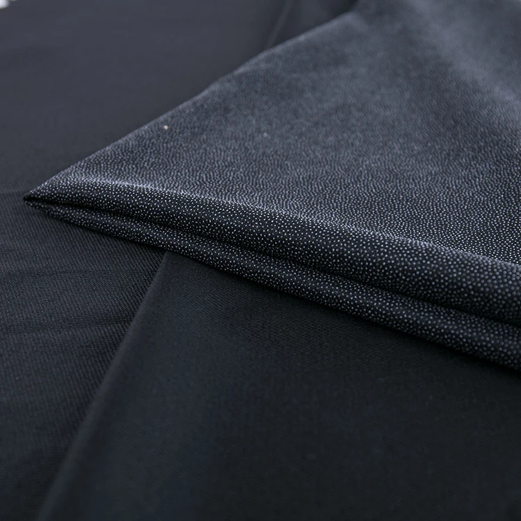 top sale woven fusible interlining 100% polyester interlining