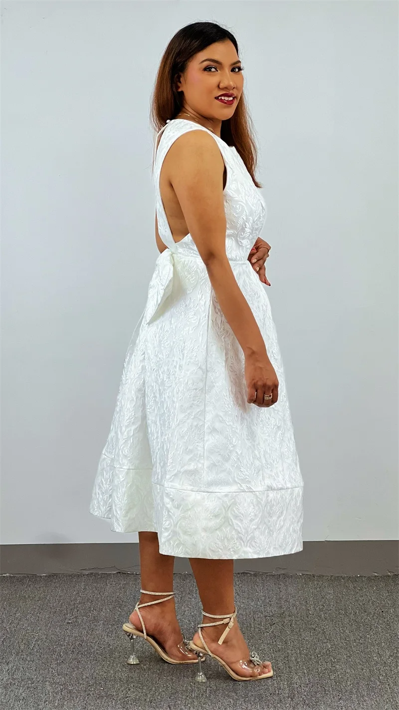 Newest Manufacturers Business Casual Women's Office Party Dress Ladies