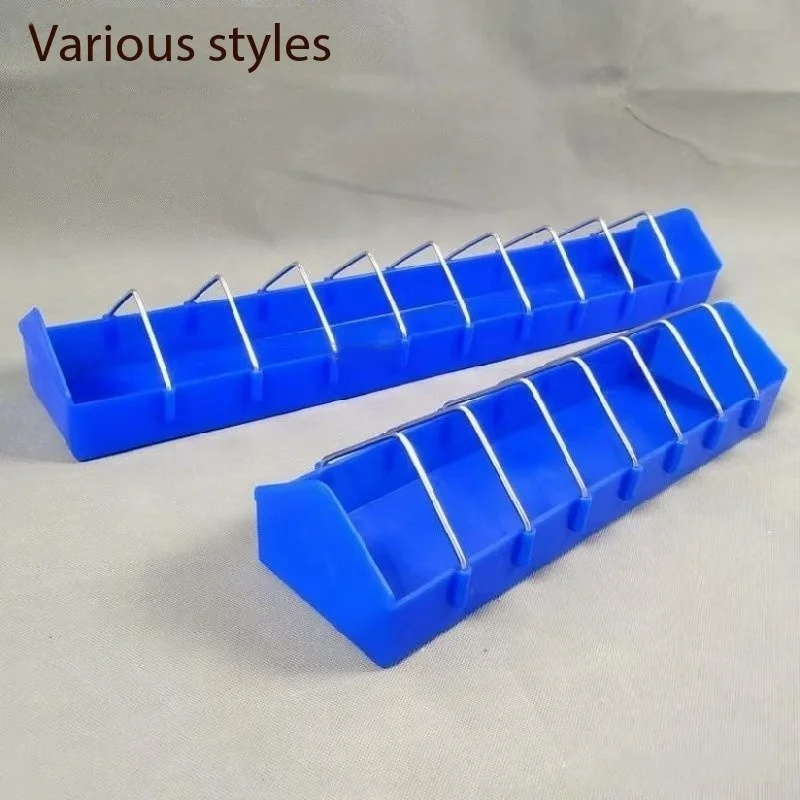 Racing Homing Pigeon Food Box Durable Stainless Steel Thick Plastic Made with Silicone Sturdy Platane Wood Bird Pigeon Feeder