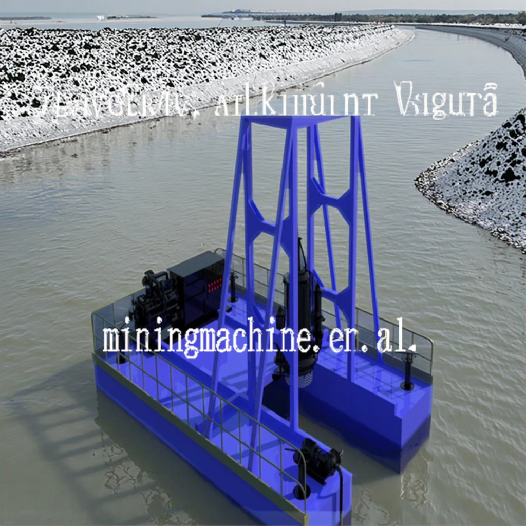 Small Agitator Pump Sand Dredging Pontoon for Sale