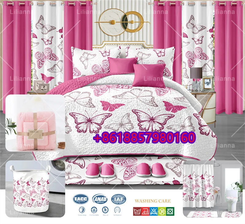 Bedding Sets With Matching Curtains Cotton Bedding Set With Match