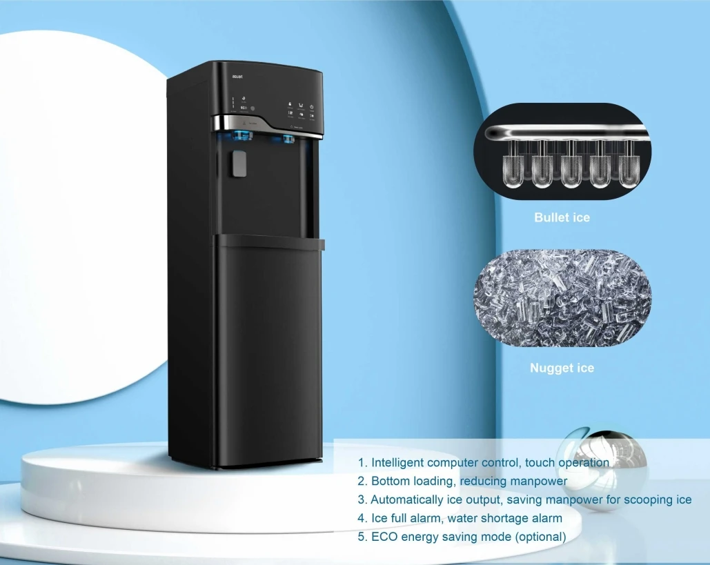 Table /Standing Water Dispenser With Ice Maker Bullet Ice and Nugget Ice Cold and Hot China Manufacturer Wholesale Customization
