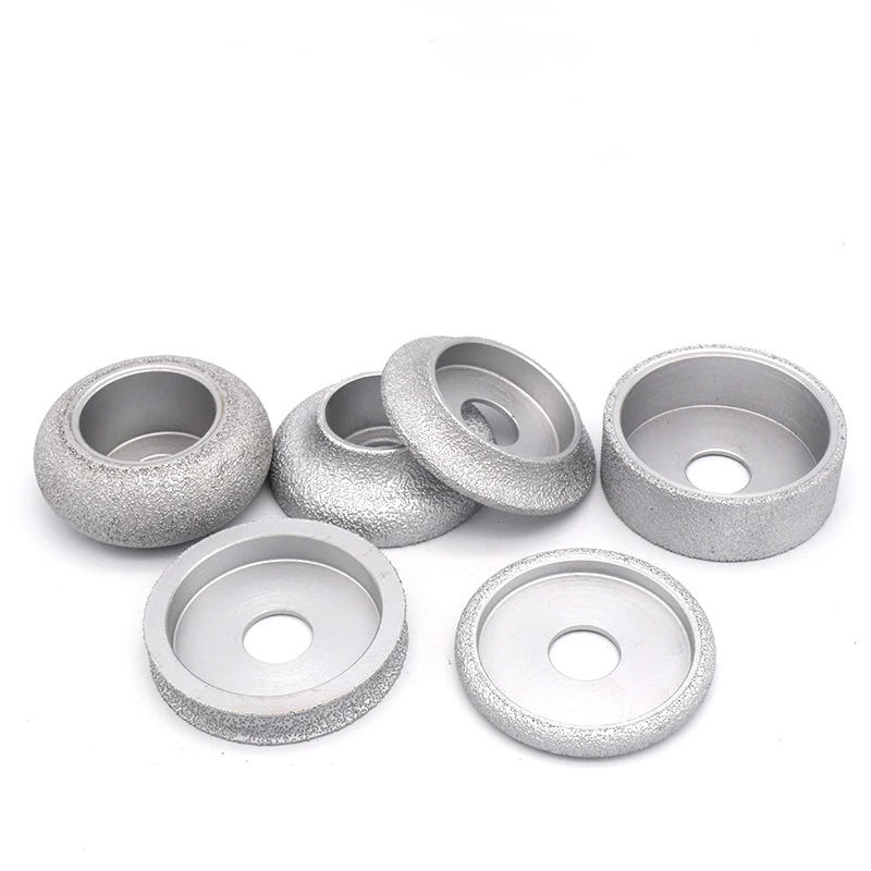 Vacuum Brazed Diamond Grinding Wheel Hand Profiling Wheel For Marble