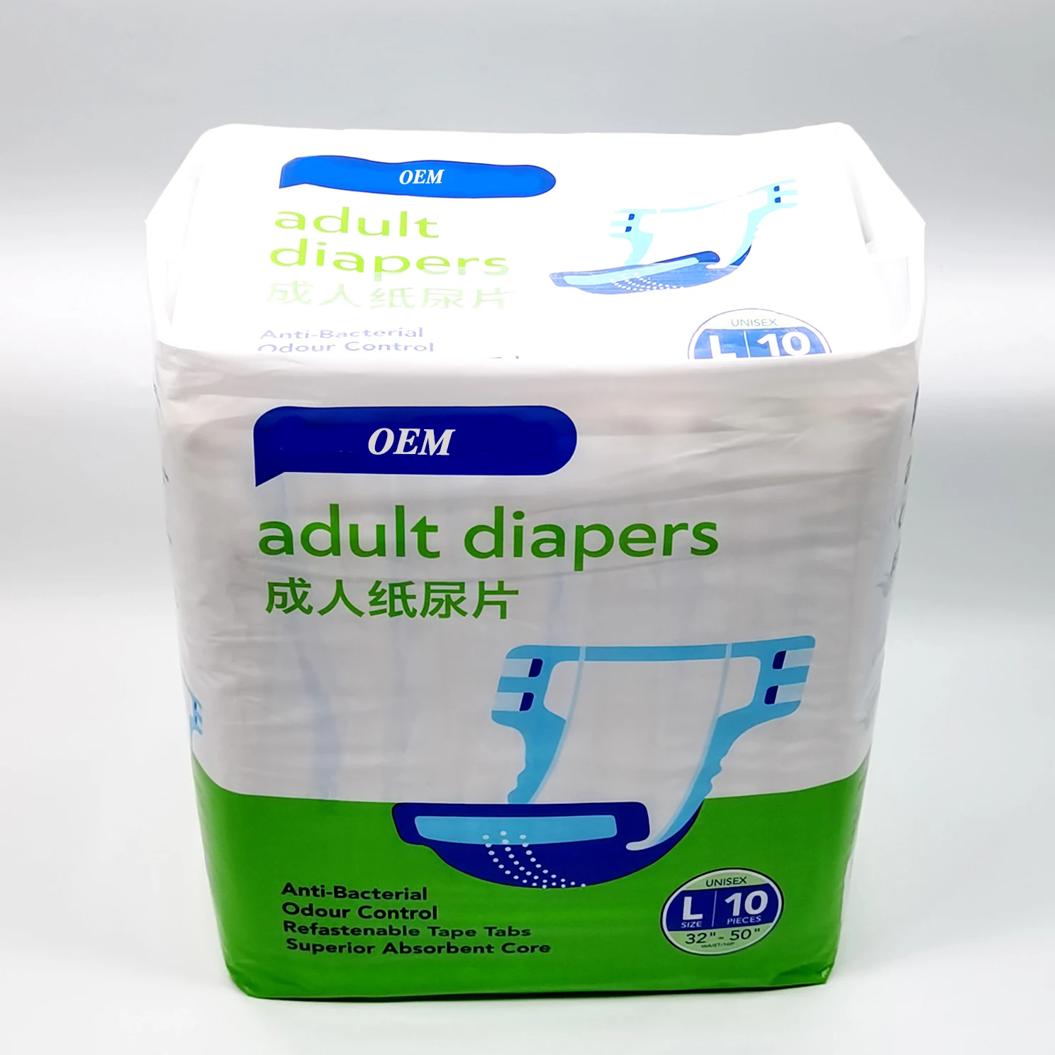 Ultra Thick Dry Elastic Cheap Price Disposable Incontinence Pampers
