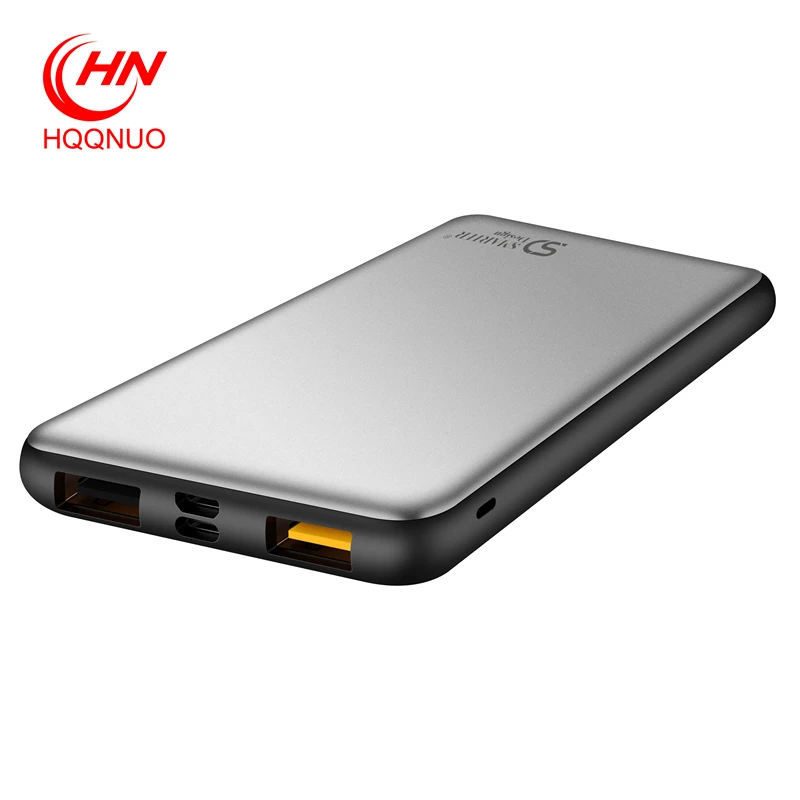 QC Fast Charging 10000mAh Power Bank Portable Micro USB Input